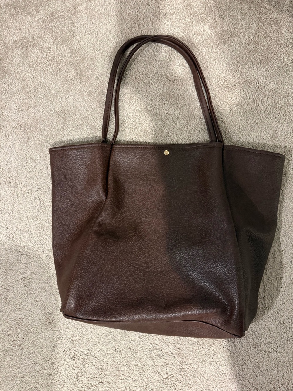 Brown Tote Handbag (Large)
